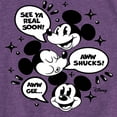 thumbnail image 3 of Disney - Mickey Mouse - See Ya Soon!, Aww Shucks!, Aww Gee - Toddler & Youth Girls Short Sleeve Graphic T-Shirt, 3 of 5
