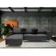thumbnail image 2 of Sala Esquinera El Bazar Store Interlaken Gris Oxford 280X180 cm, Tela Lino nacional, Modular, 2 of 7