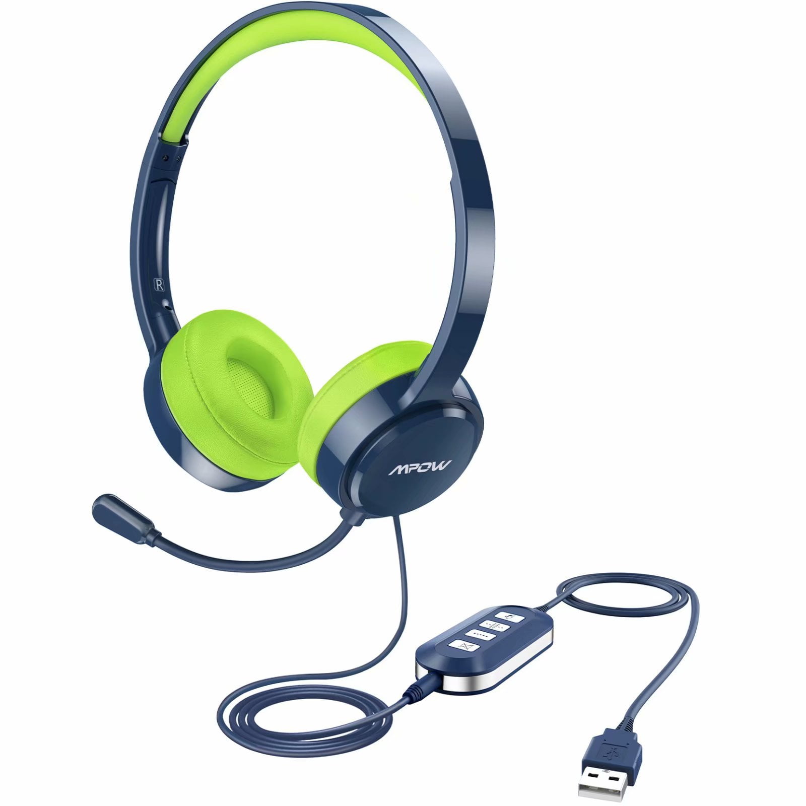 computer headphones with mic walmart