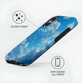 thumbnail image 3 of CASETEROID Tough Case for iPhone 16 – Dual-Layer Protection, Shockproof [Compatible with MagSafe] – Tranquil Skyward Horizon Case, 3 of 5