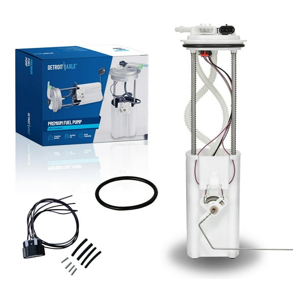 Detroit Axle - 4.3L Fuel Pump Module Assembly for 1997-2002 Chevrolet S10 GMC Sonoma Isuzu Hombre, Fuel Pump Module with Housing Assembly 1998 1999 2000 2001 Replacement Pickup Truck