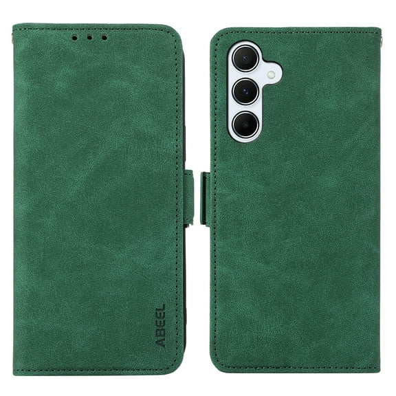 TECH CIRCLE For Galaxy A13 5G Wallet Case, PU Leather Flip Folio Case with Card Holders RFID Blocking Kickstand Shockproof TPU Inner Shell Phone Cover for Samsung Galaxy A13 5G 6.5" 2021,Green