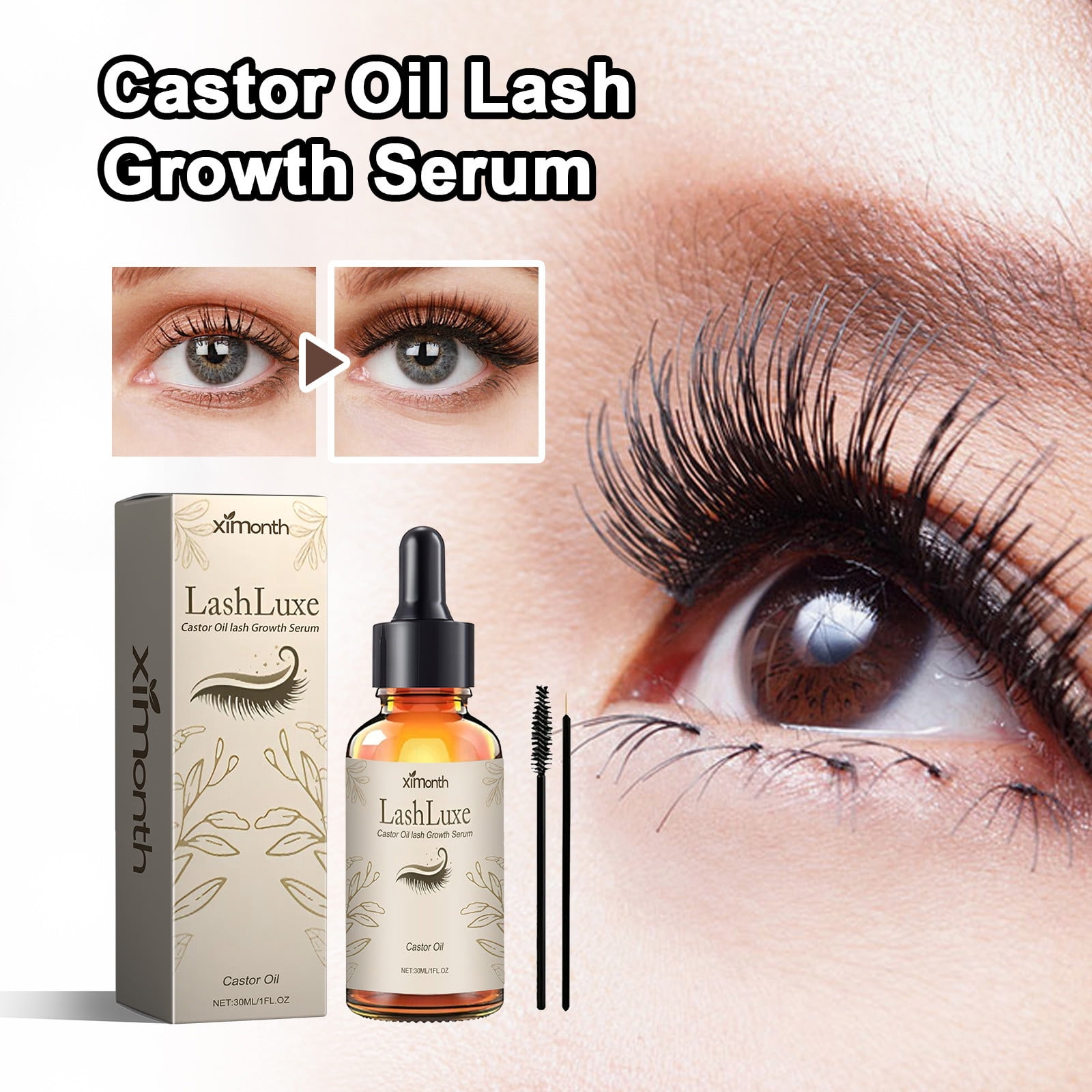 Dvkptbk the essential Eyelash Serum for Advanced for Longer Fuller