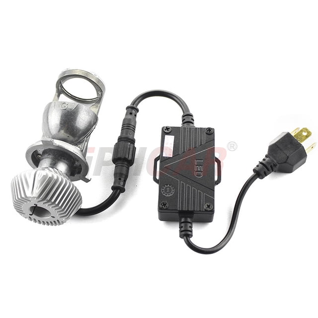 Faros delanteros de coche G2LED con lente modificada, doble haz, luz alta, luz baja, luz antiniebla H4 integrada