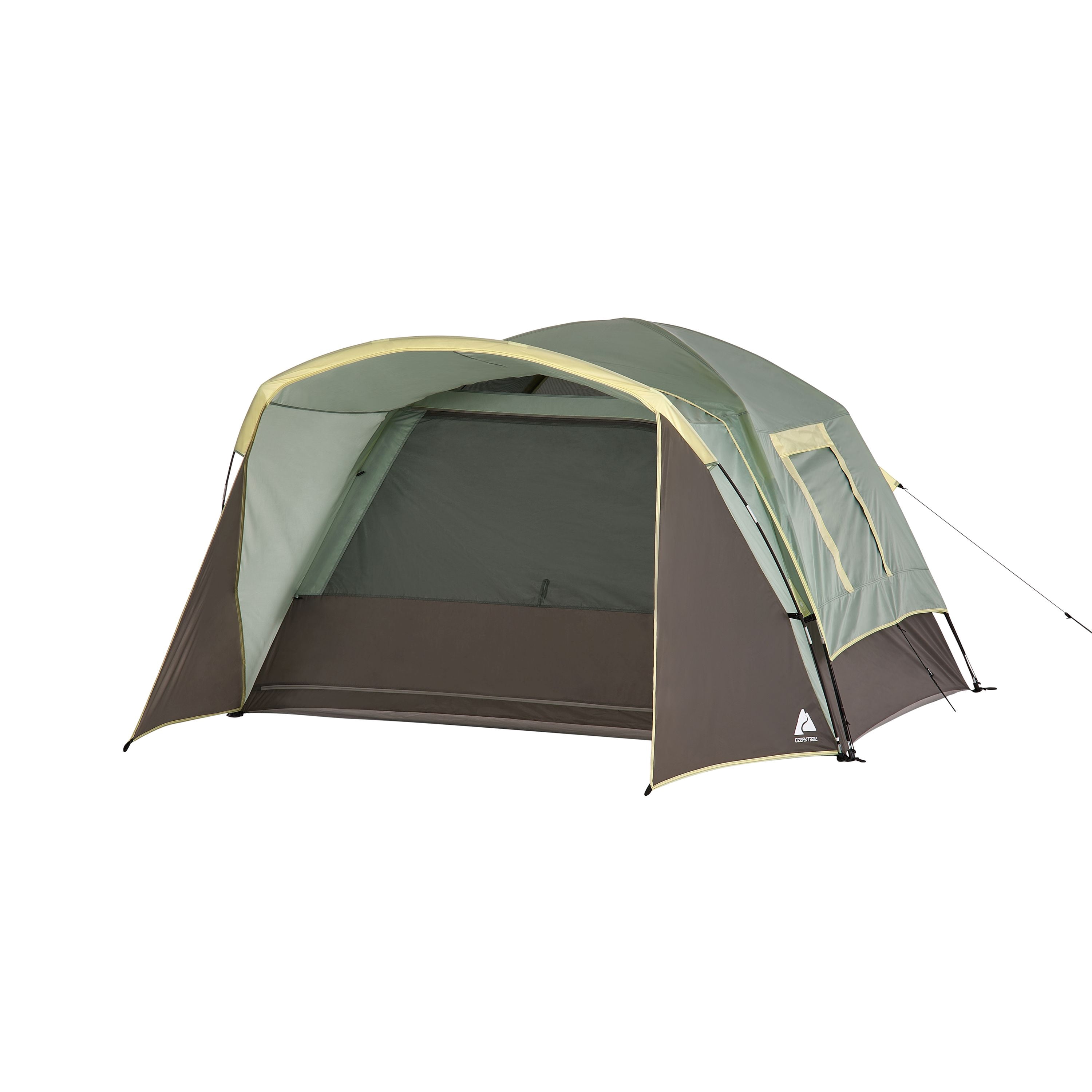 coleman zelt mackenzie 4 Blackout 4 Man Tunnel Tent Green + Free Event Shade Sport & Freizeit Mittsommer Color:Matte Flint I:SY DrivE S8 ZR