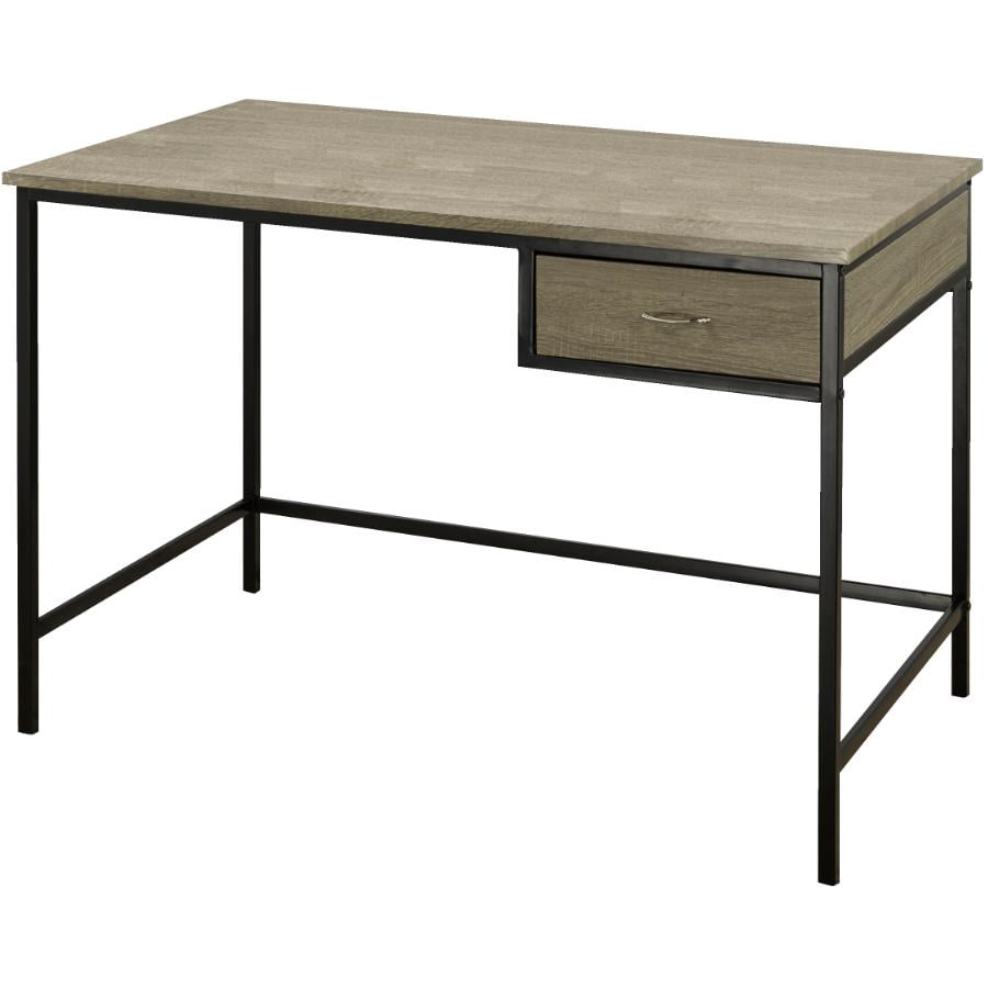 1 Drawer Grey Distressed Office Desk Walmart Canada