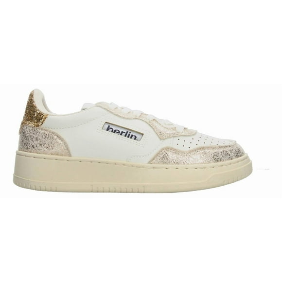 Tenis Berlin Blanco Para Mujer [bli92] dorado 24 MX