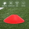 12Pcs Professional Football Cones Multifunction Disc Cones Training