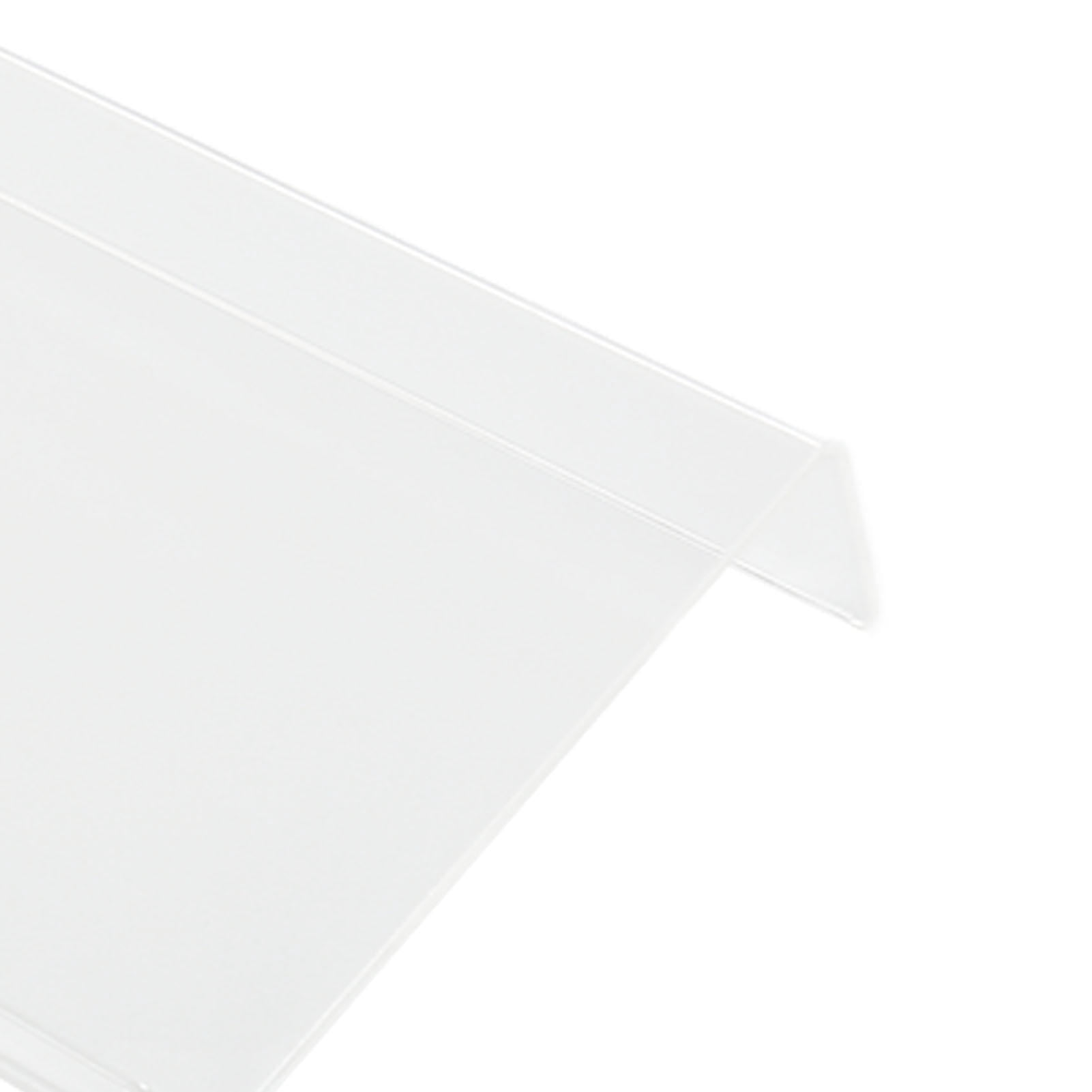 LAZIOEGR Acrylic Tilted Keyboard Riser with Low Front Lip, Polished Finish, Transparent Design – Ideal for Home & Office Use