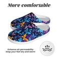 thumbnail image 6 of Lsque Butterflies Of The Starry Sky Pattern Womens Comfort Cotton on Scuff With Memory Foam and Anti-skid Sole Slipper-40/41, 6 of 7