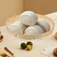 thumbnail image 6 of HOMEMAXS Bamboo Sieve Large Capacity Basket Basket 22.00X22.00X5.00CM, 6 of 8