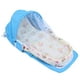 thumbnail image 4 of Cama multifuncional para bebé, antimosquitos, plegable, portátil, con mosquitera y juguetes (azul), 4 of 14