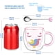 thumbnail image 2 of Taza de vidrio doble pared ecooe 280ml Unicornio con cuchara, 2 of 6
