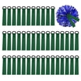 thumbnail image 1 of Uxcell 48 Pcs Etiquetas en blanco para pompones de animadora verdes, 1 of 7