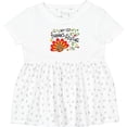 thumbnail image 3 of Inktastic My First Thanksgiving Cute Turkey Girls Baby Dress, 3 of 5