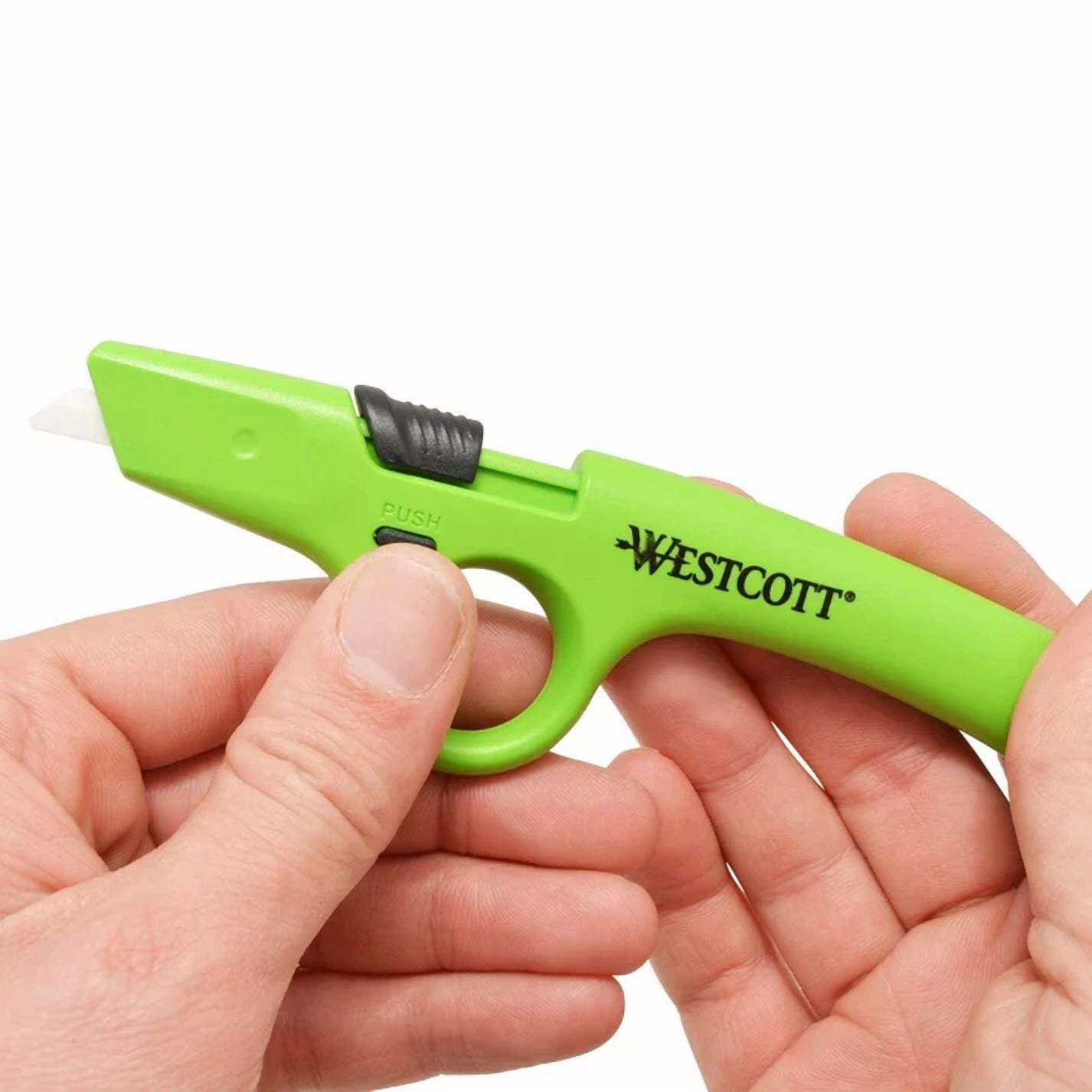 Westcott Full Size Ceramic Finger Loop Ceramic Box Cutter
