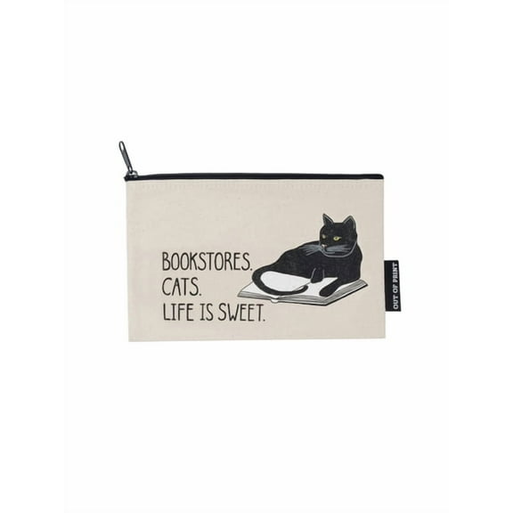 Bookstore Cats Pouch, (Hardcover)