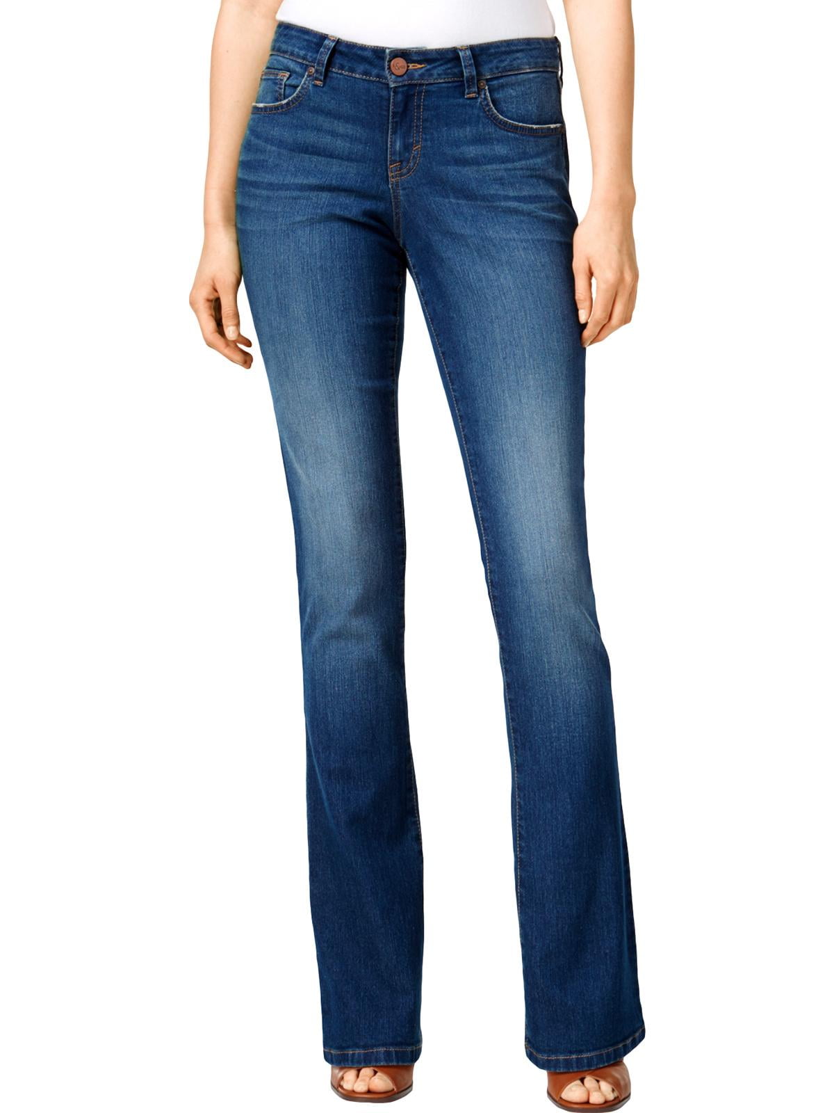 Style & Co. Womens Denim Low Rise Bootcut Jeans Blue 18 - Walmart.com