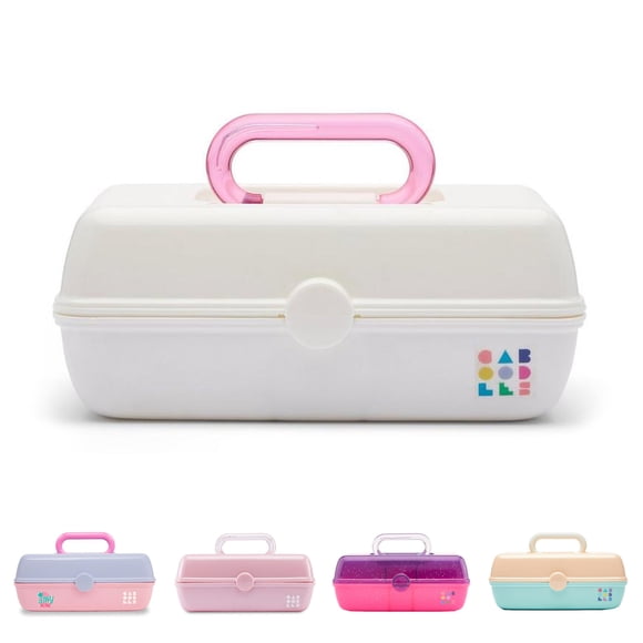 Caboodles Jolis dans Petite Boîte Organisatrice de Maquillage, Blanc