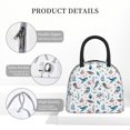 thumbnail image 4 of Salouo Undersea Animals for Insulated Lunch Bag for Women/Men - Leakproof Cooler Tote Bag Organizer - Reusable Lunch Box for Office Picnic Hiking Beach-One Size, 4 of 6