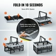 thumbnail image 3 of VEVOR Panier de Courses Pliable Portable 3 Pcs 25L avec Poignée, 3 of 9