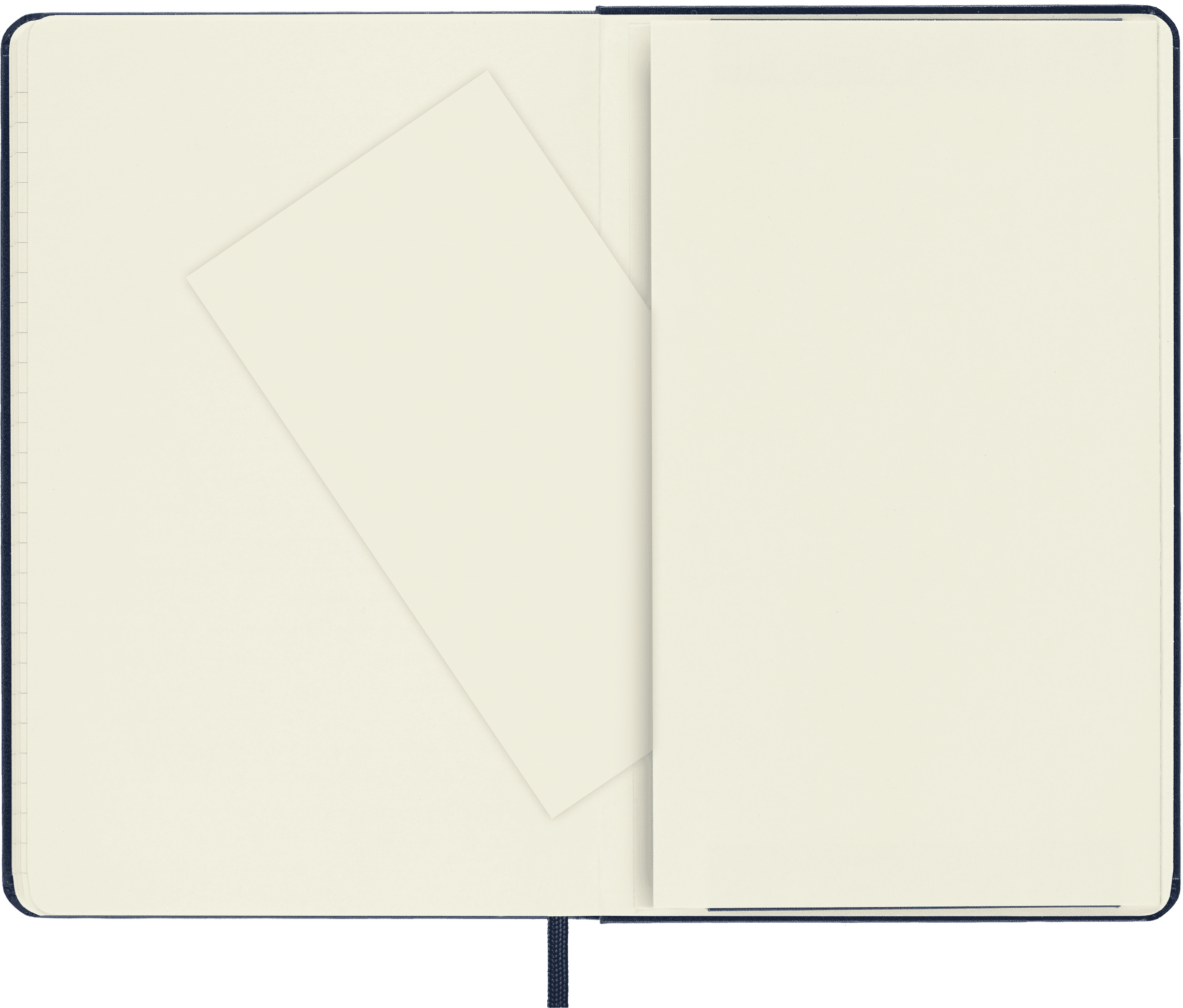 Moleskine Classic Notebook, Hard Cover, Medium (4.5" x 7"), Ruled, Sapphire Blue