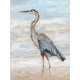 thumbnail image 4 of Ethan Harper 12x14 Black Modern Wood Framed Wall Art Titled - Beach Heron II, 4 of 6