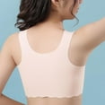 thumbnail image 7 of Little Girls Bras Young Girls Training Bra Solid Color Soft Breathable Seamless Cropped Cami Underwear Tops Seamless Bras M, 7 of 7