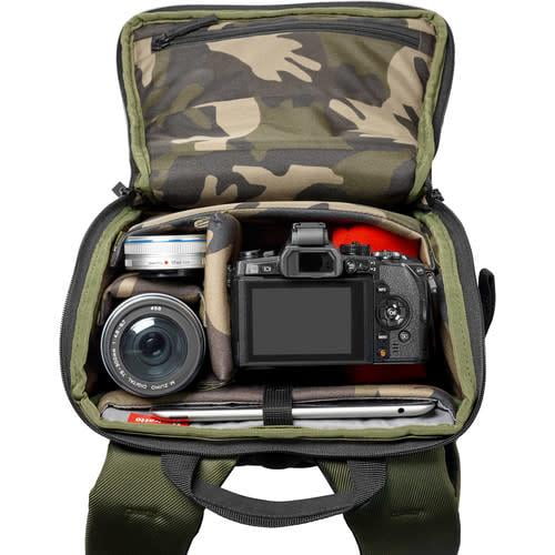 manfrotto street camera and laptop backpack