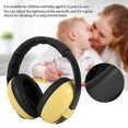 thumbnail image 1 of Auriculares con cancelación de ruido para bebés - VGEBY - Amarillos - Reducción de 22 dB - Cómodos y seguros, 1 of 4