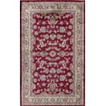thumbnail image 2 of Rugs America Bardot BS010 Classic Burgundy Transitional Traditional Red Area Rug, 2'5''x8', 2 of 4