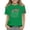 Green, variant on YOUYEDIAN Teen Girls Independence Day T Shirt Kids 4th of July Festival Patriotic Short Sleeve Shirts 1776 Freedom Celebration Crewneck Tops (Red, 8-9 Years)