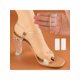 thumbnail image 1 of 2pcs Rhinestone Decor Shoe Straps, Black Anti Slip Polyester Shoe Accessories For Pumps, 1 of 3