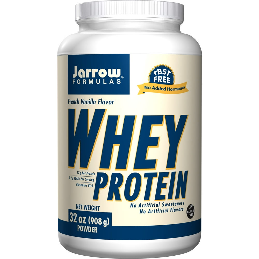 Jarrow Formulas Whey Protein, Supports Muscle Development, French