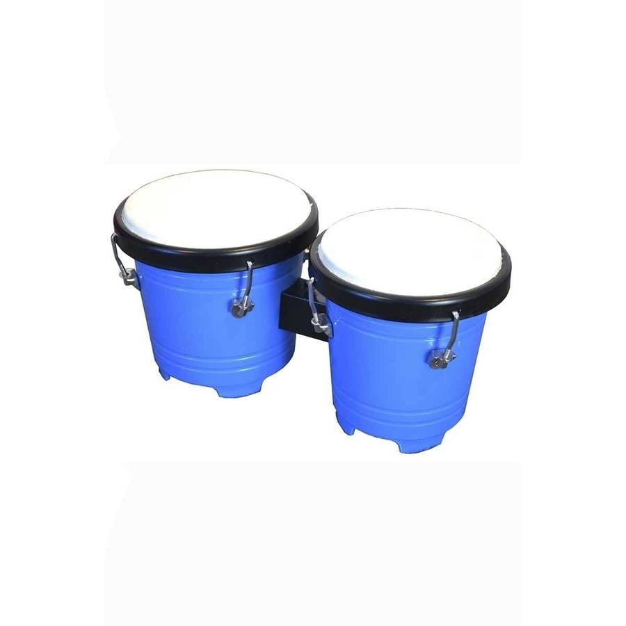 Directly Cheap Junior Kids Percussion Double Lap Bongo Drums, 4" and 5
