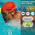 thumbnail image 4 of WEKEEP Silicone Swimming Earplugs, 4 Pairs, Comfortable, Waterproof, Ear Plugs Swimming Showering Case, 4 of 6
