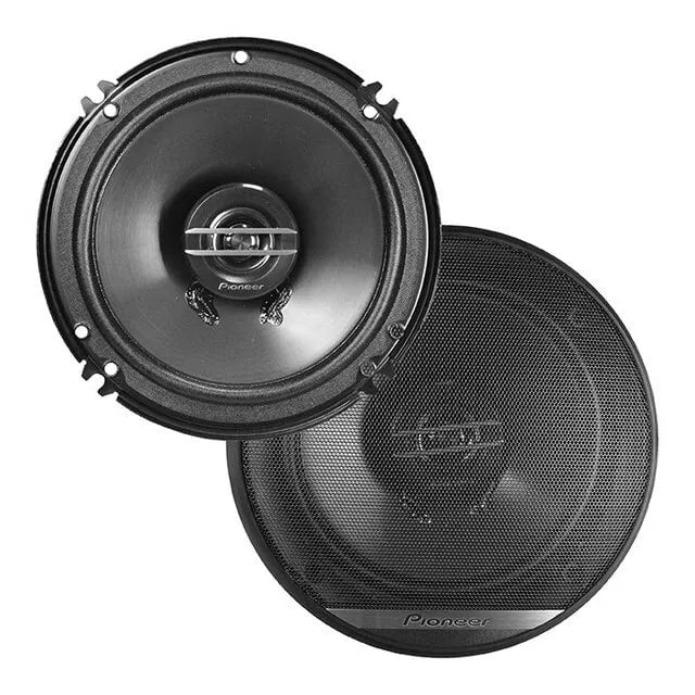 Pioneer Front and Rear Door Speakers, 300 Watts 40 Watts, Black, TS-G1620F, 4 Pack