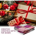 thumbnail image 2 of Christmas Christian Blankets for Women Faith, Baptism Gifts for Girl, Religious Blankets for Women, Christian Blanket 50x60, Faith Based Gifts, Spiritual Gifts for Women Girl, Bible Gifts for Her, 2 of 6