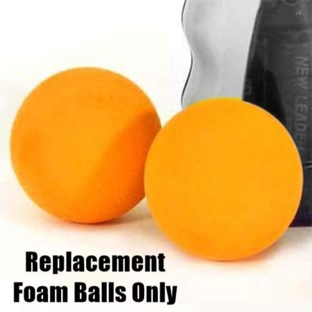 1 1/4" NEW LOT OF 10 ZOOM-O CATCH FIRE LAUNCHER ORANGE REPLACEMENT FOAM BALLS 