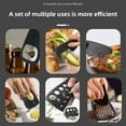 thumbnail image 4 of 6 IN 1 New Stackable Kitchen Gadgets 6 Pieces Melon Grater Herb Cutter Garlic Grinder Can Opener, 4 of 5