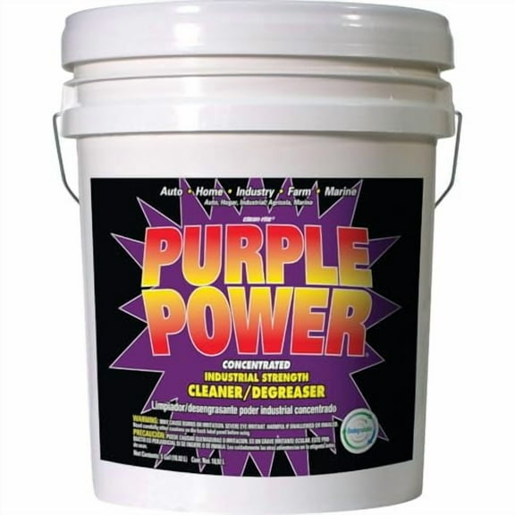aiken chemical company inc 4325p Purple Power, 5 Gallon, Concentrate, Cleaner and Degreaser