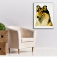 thumbnail image 6 of Epic Graffiti 'Smiling Colli' by Harro Maass, Canvas Wall Art, 26"x34", 6 of 8