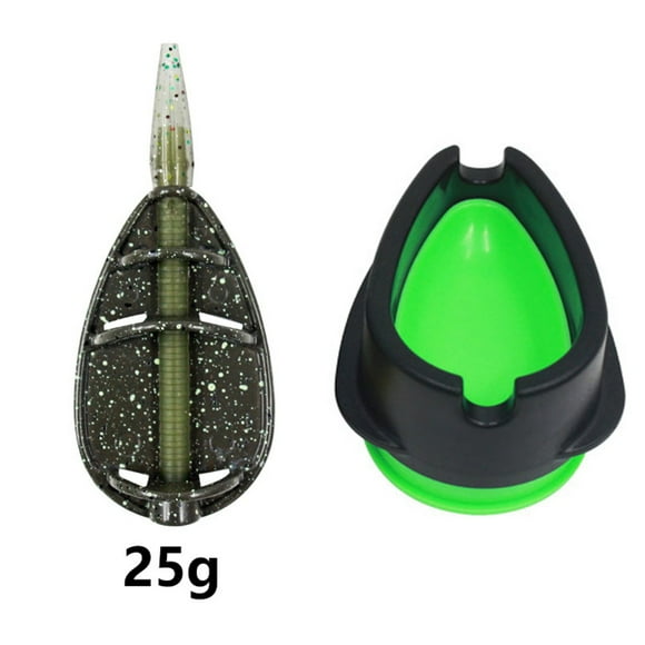 Moule d'Alimentation pour Pêche à la Carpe à Méthode en Ligne Accessoires d'Attirail de Pêche 25/35/45 g