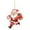 D, variant on MXTPOV Red Christmas Decorations Hanging for Christmas Tree, Acrylic Santa Claus Ornaments for Backpack Home Decor, Flat Christmas Tree Decorations