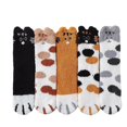 thumbnail image 1 of BR Calcetines acogedores de lana de invierno: 5 pares para mujeres, niñas y damas, 1 of 5