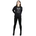 thumbnail image 3 of Harry Potter Womens Wanted Bellatrix Lestrange Sweatshirt, 3 of 7
