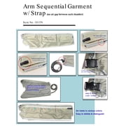 REPLACEMENT Powerpress Unit Compression Arm Garment (with shoulder strap) (NO MACHINE)