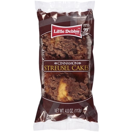 cinnamon streusel coffee cake little debbie