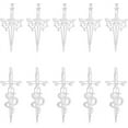 thumbnail image 2 of 12Pcs Sword Charms Stainless Steel Bookmark Charms Dagger Punk Earring Charms for DIY Jewelry Making and Custom Toymaking, 2 of 9