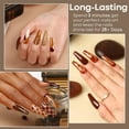 thumbnail image 4 of modelones Gel Nail Polish Set - 6 Colors Skin Tone Nude Gel Polish Brown Beige Khaki Nail Gel Polish Set Neutral All Skin Tones Soak Off French Nail Art Manicure DIY Home Salon Gift, 4 of 6